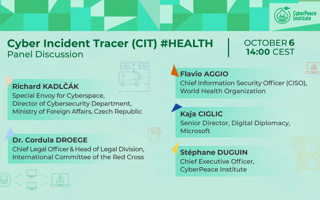 Cyber Incident Tracer (CIT) #HEALTH: Tracking the Societal Impact of Cyberattacks on the Healthcare sector